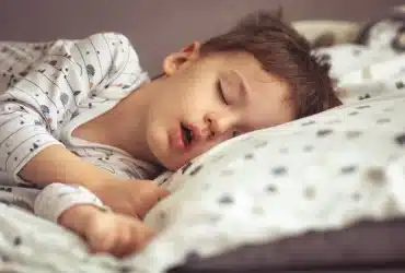 Why baby sleep with open mouth