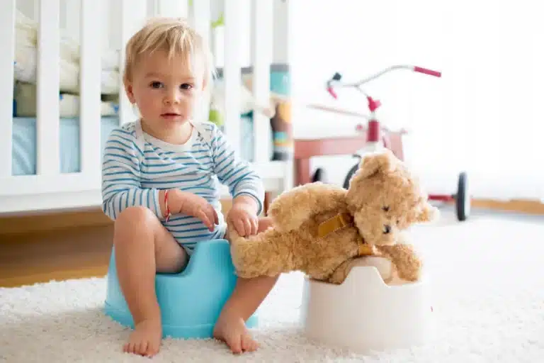 potty training a baby