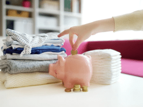 how to save money on baby clothes