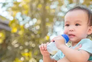 Why baby bitting bottle nipple