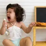 baby ate spicy food accidently