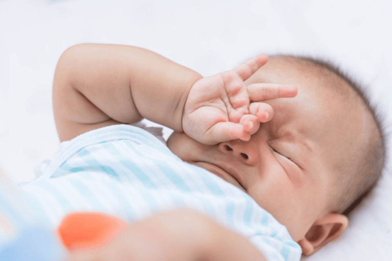 overtired infant signs
