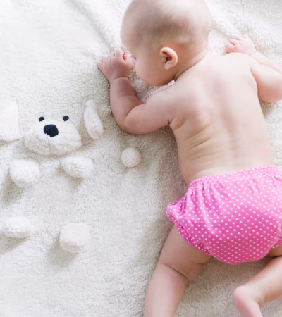 best tummy time pillow position
